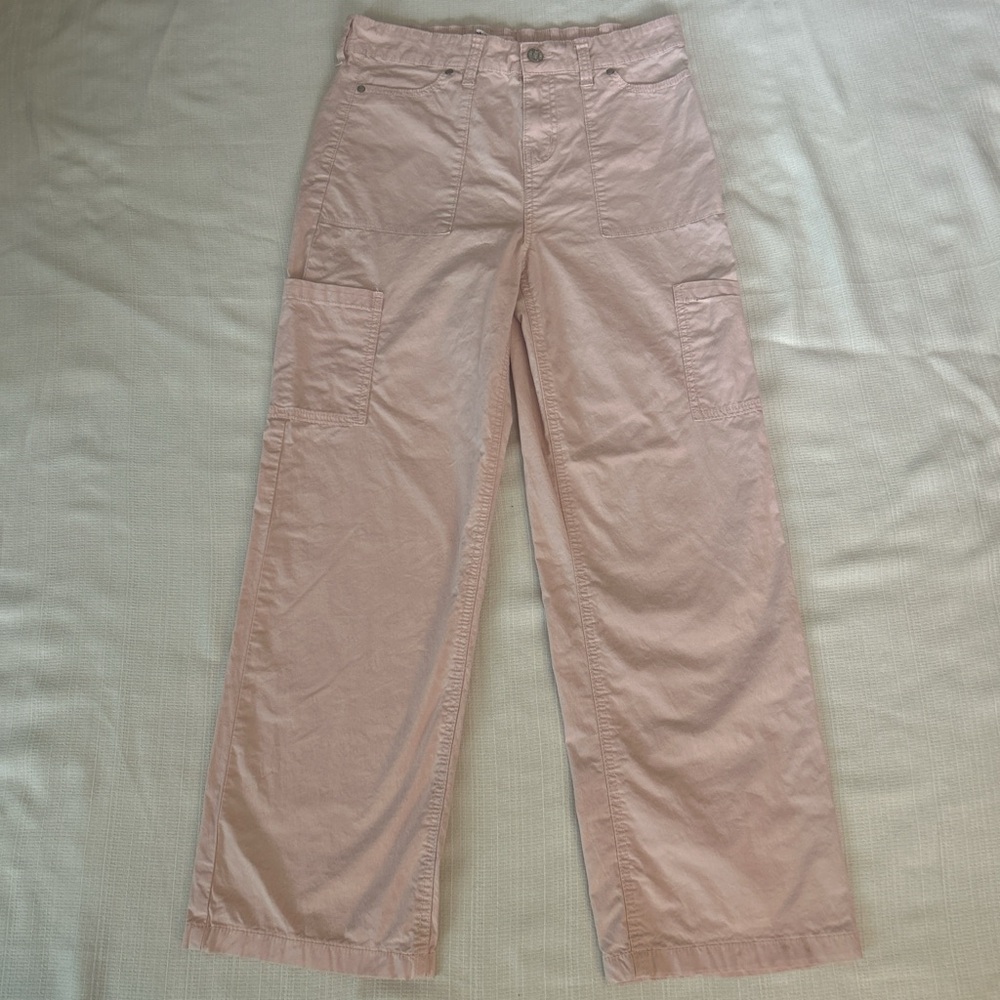 Celebrity Pink High Rise Wide Lef Girls Soft Blush Pants Size 16 (girls) 0148